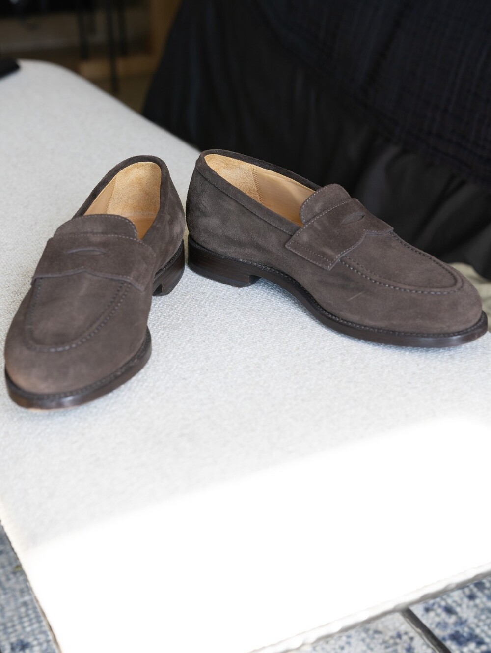 SuitSupply Dark Brown Penny Loafer - Picture 7 of 8